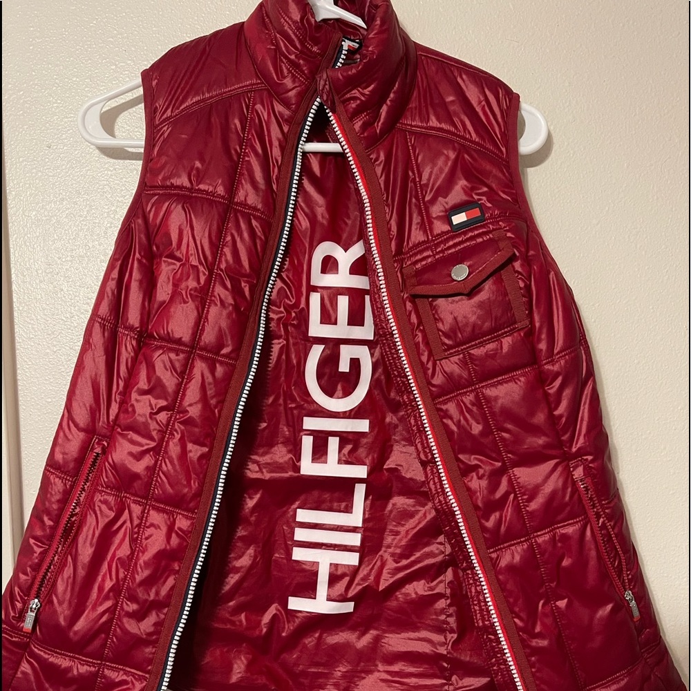 Hilfiger Red Vest!